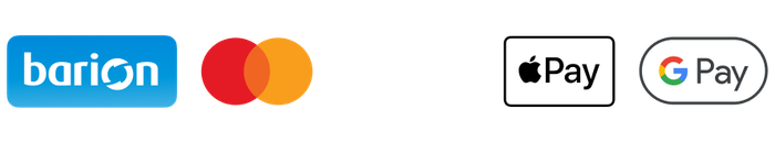 Barion – Mastercard, Visa, Apple Pay, Google Pay